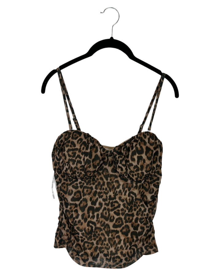 Cheetah Print Tank Top - Small, Medium and Large