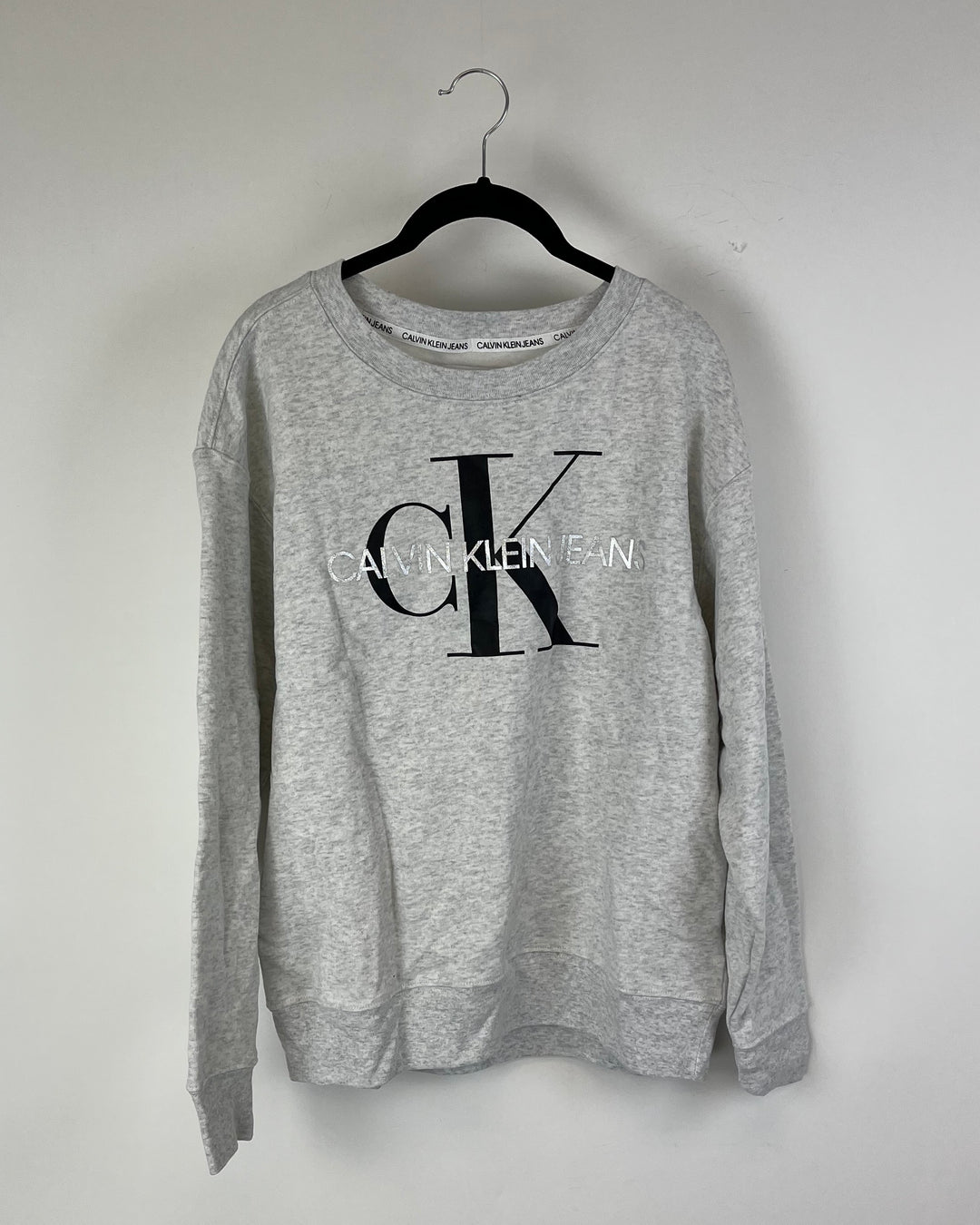 Grey Crewneck Sweatshirt - Small
