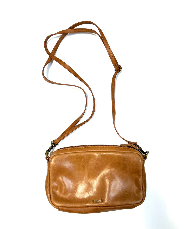 Brown Leather Crossbody Bag