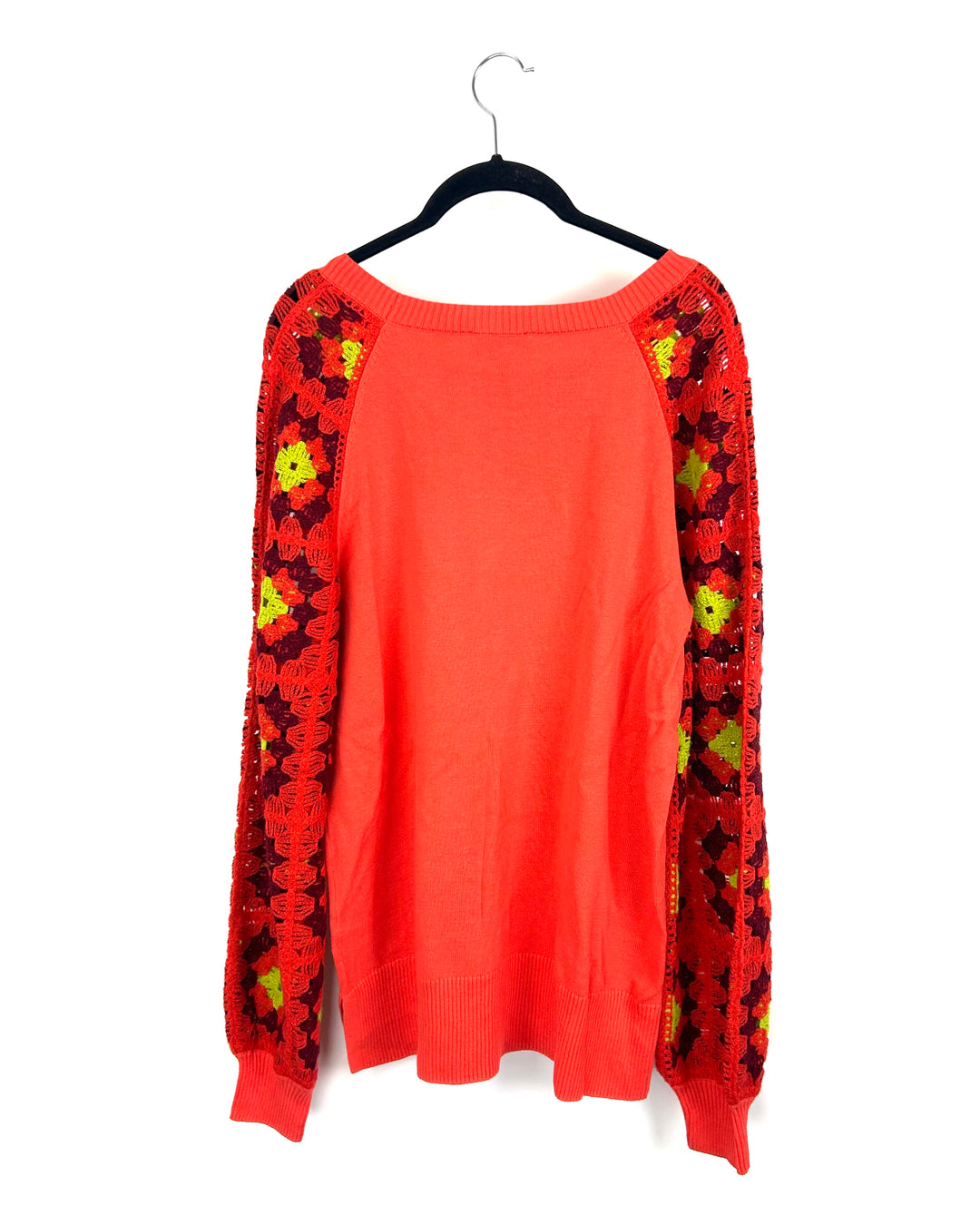 Coral Orange Sweater - Size 6/8