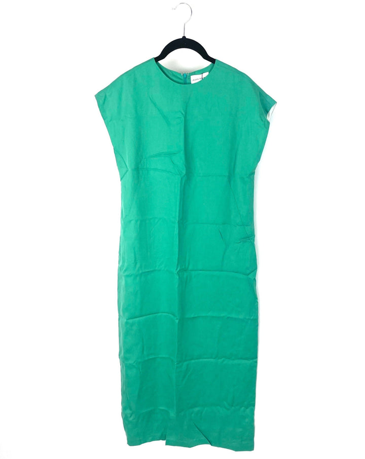 Midi Green Dress - Size 4