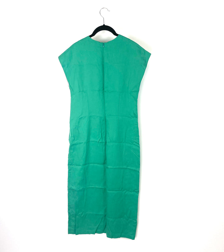 Midi Green Dress - Size 4