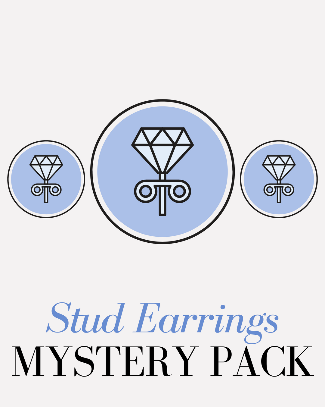 Stud Earrings Mystery Pack