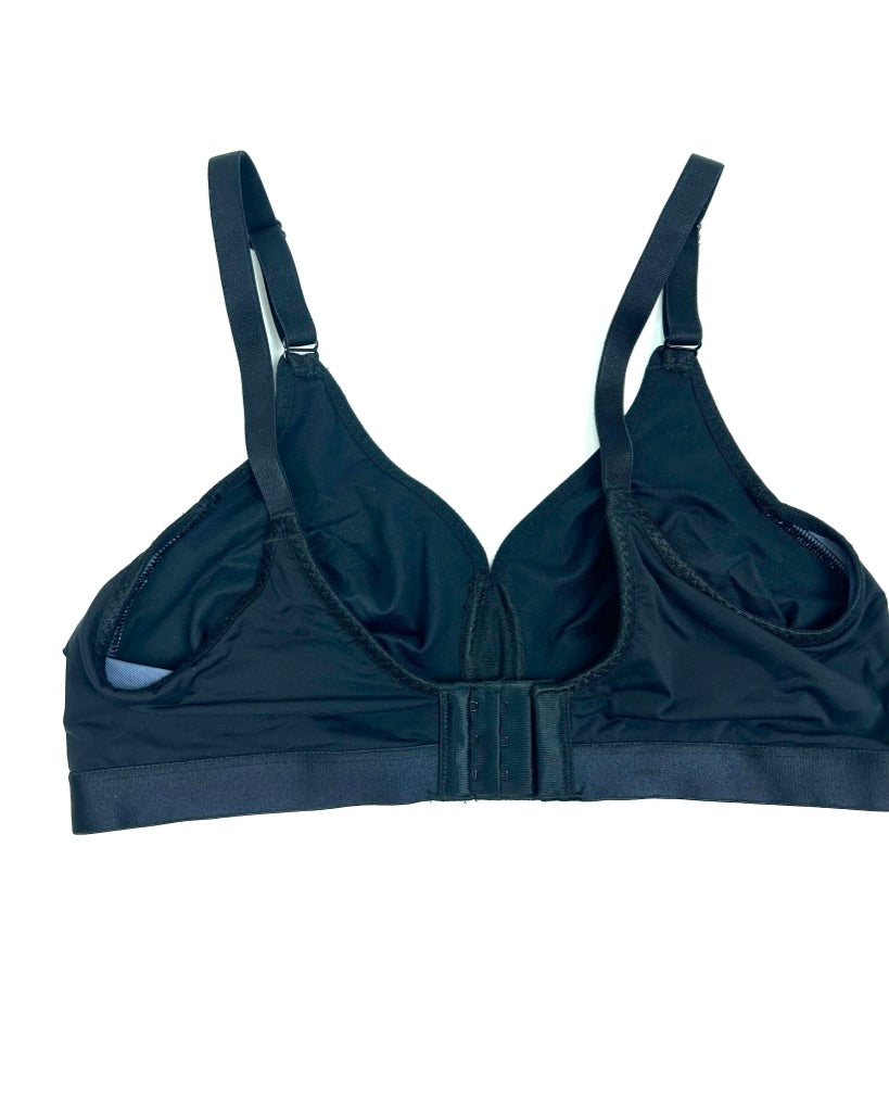 Black Unpadded Stretchy Bra - Size 38C