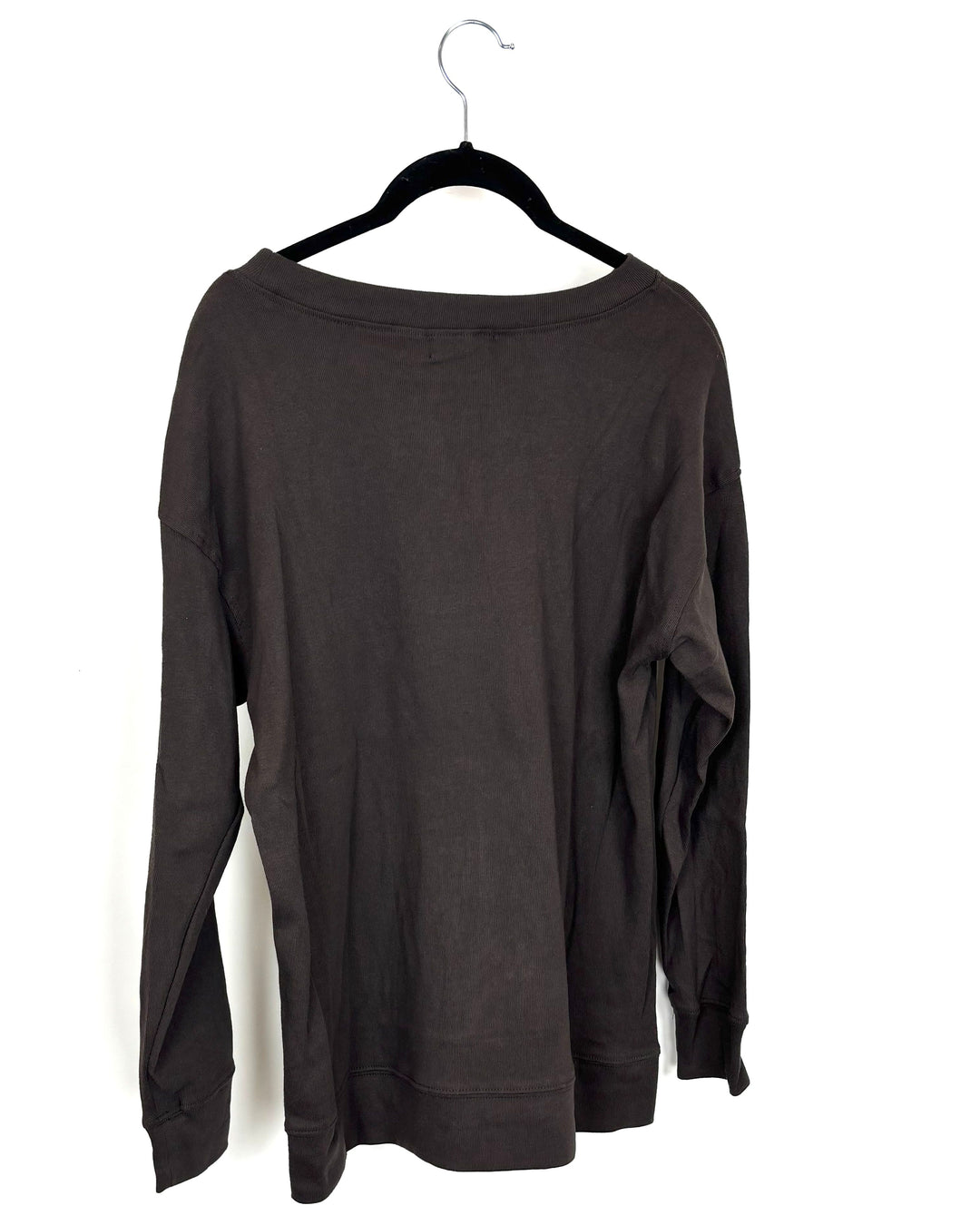 Brown Crew Neck Sweatshirt - Size 2/4