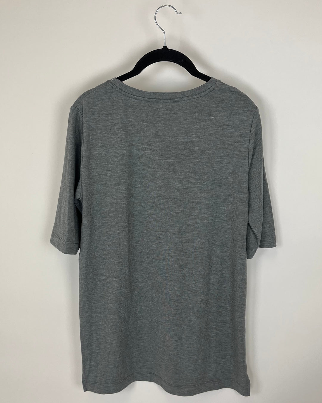 Grey Quarter Sleeve Top - Size 4/6