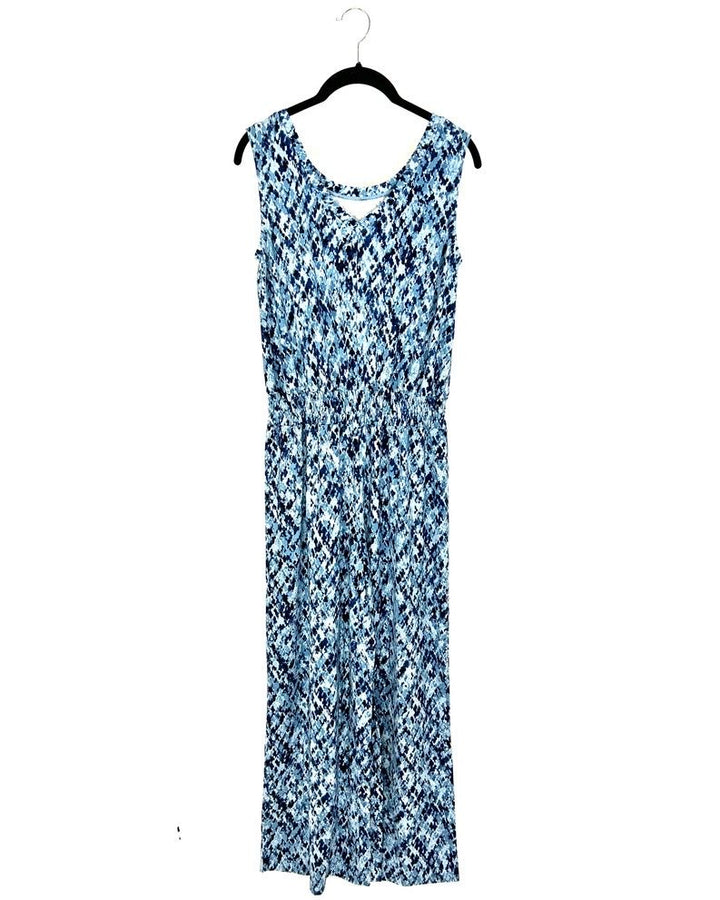 Shades Of Blue Jumpsuit - Size 6/8
