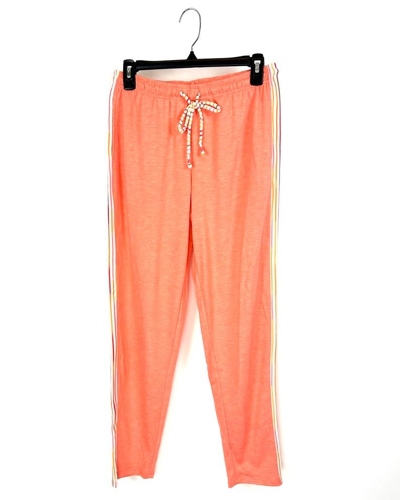 Bright Coral Sweatpants - Size 6-8