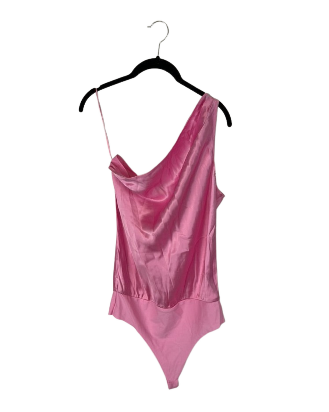 Bright Pink One Shoulder Body Suit - Small, Medium and Extra Large
