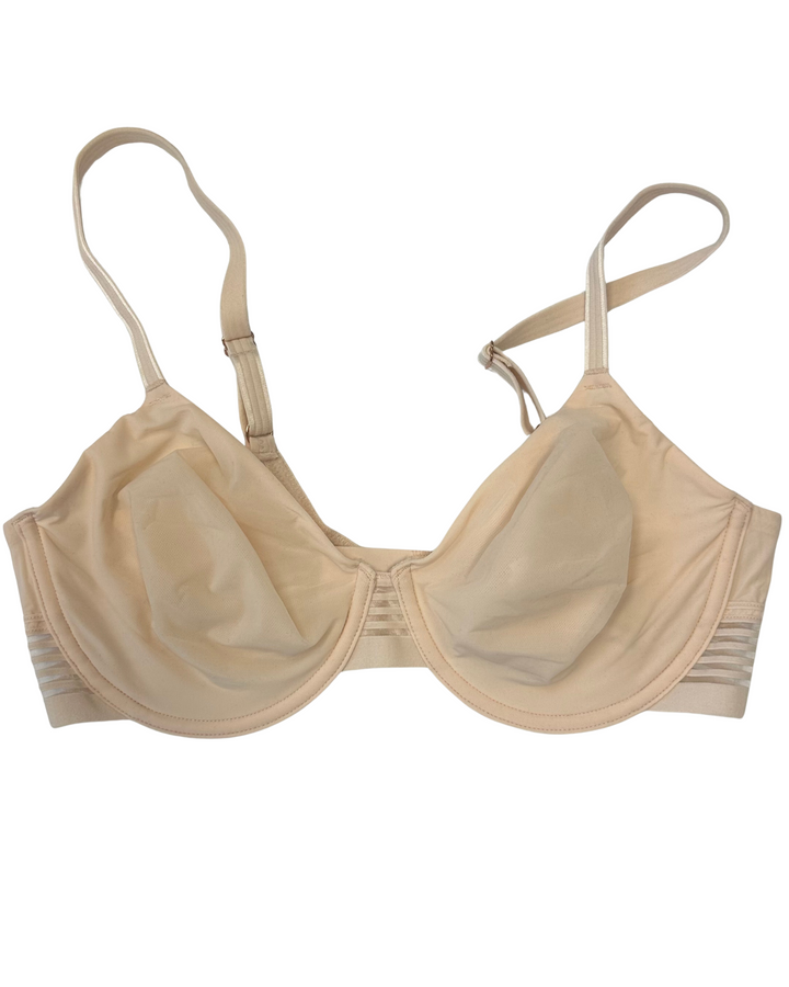 Sheer Light Pink Underwire Bra - 34B and 34D