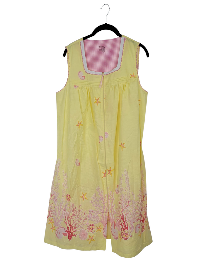 Seashell Print House Dress - Size 8-10