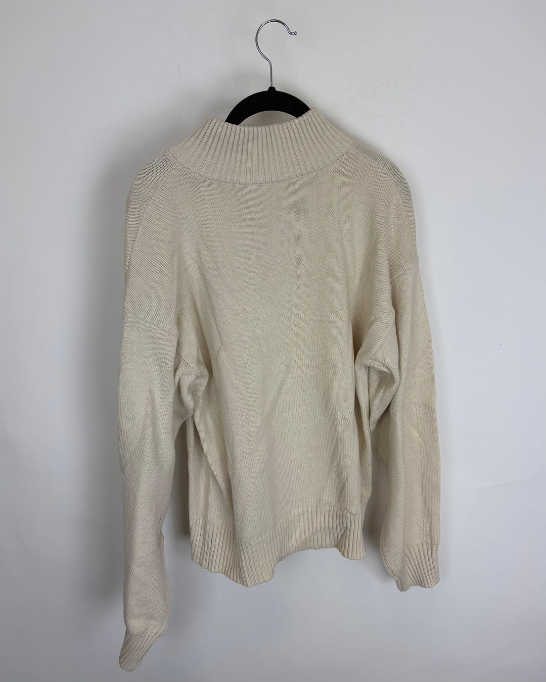 Light Tan Zip Up Sweater - Size 2/4