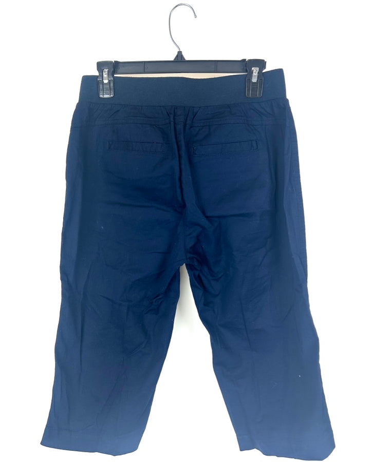 Christopher & Banks Navy Capri Bottoms - Size 4