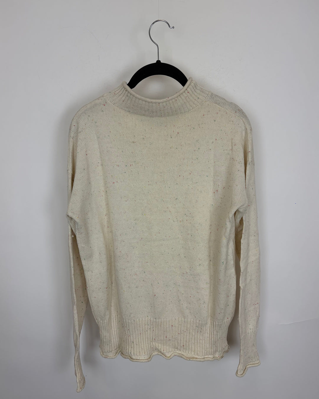White Mock Neck Sweater - Size 2/4