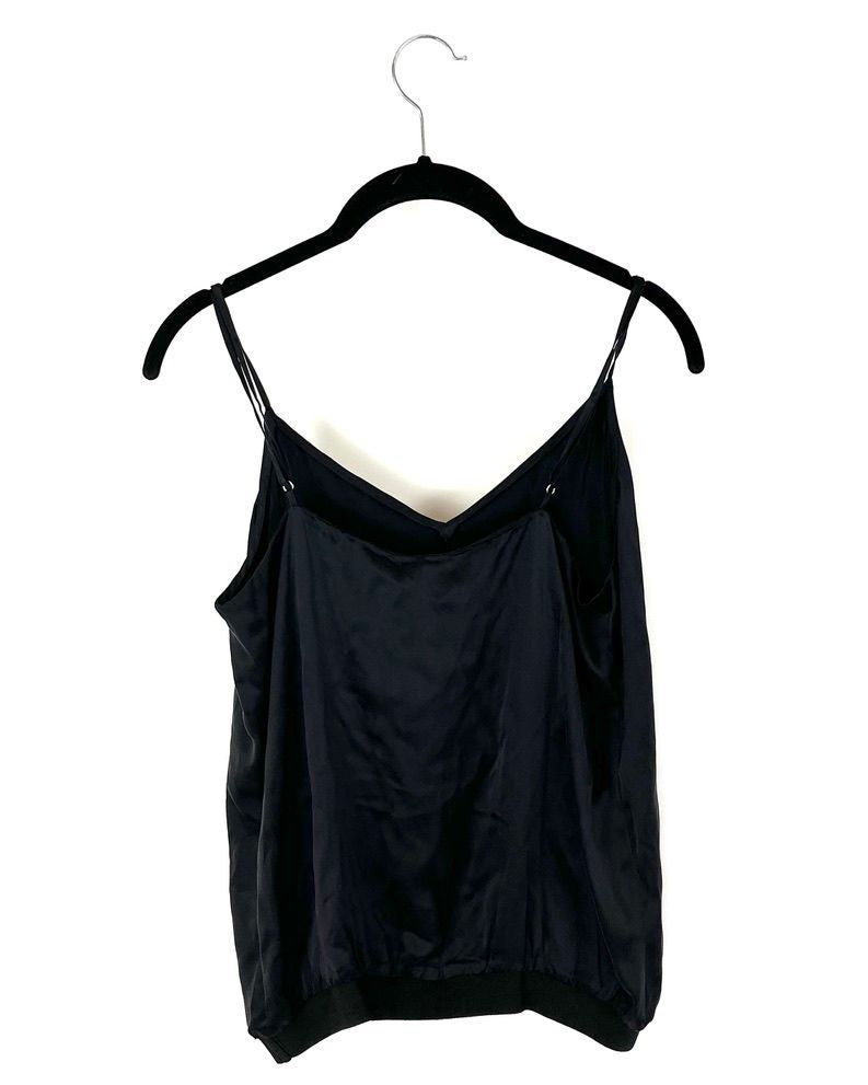 Black V-Neck Tank - Size 4