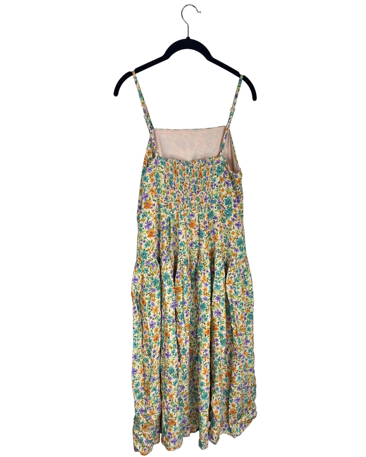 Floral Pattern Dress- Size 4/6