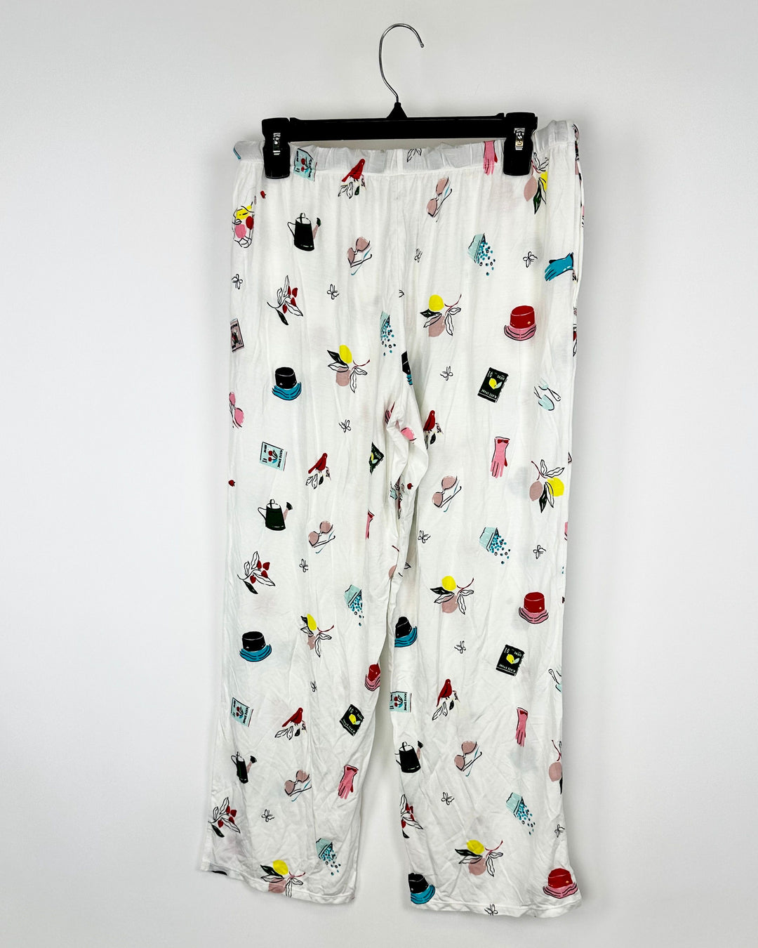 Garden Pattern Pajama Pant Set - Small