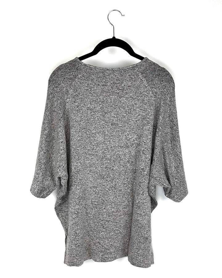 Heather Gray Pajama Top - Small