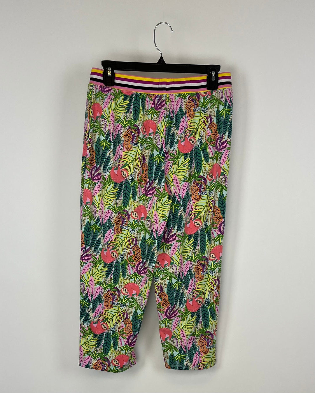 Cropped Safari Pajama Pants - Size 6-8