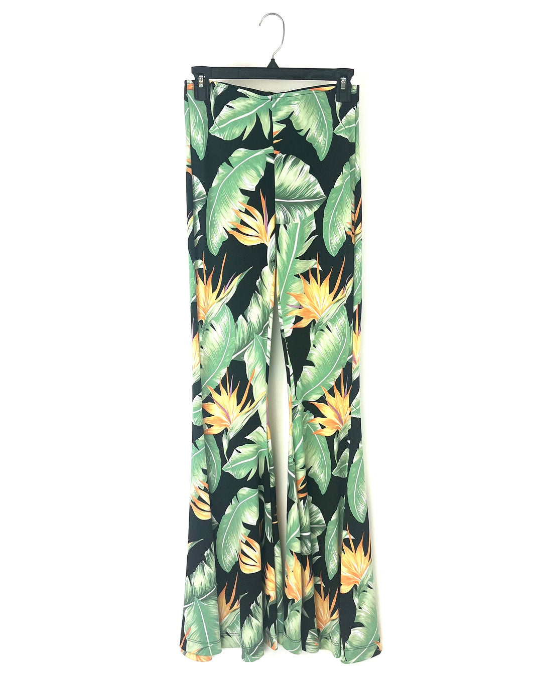 Floral Flare Pants - Small