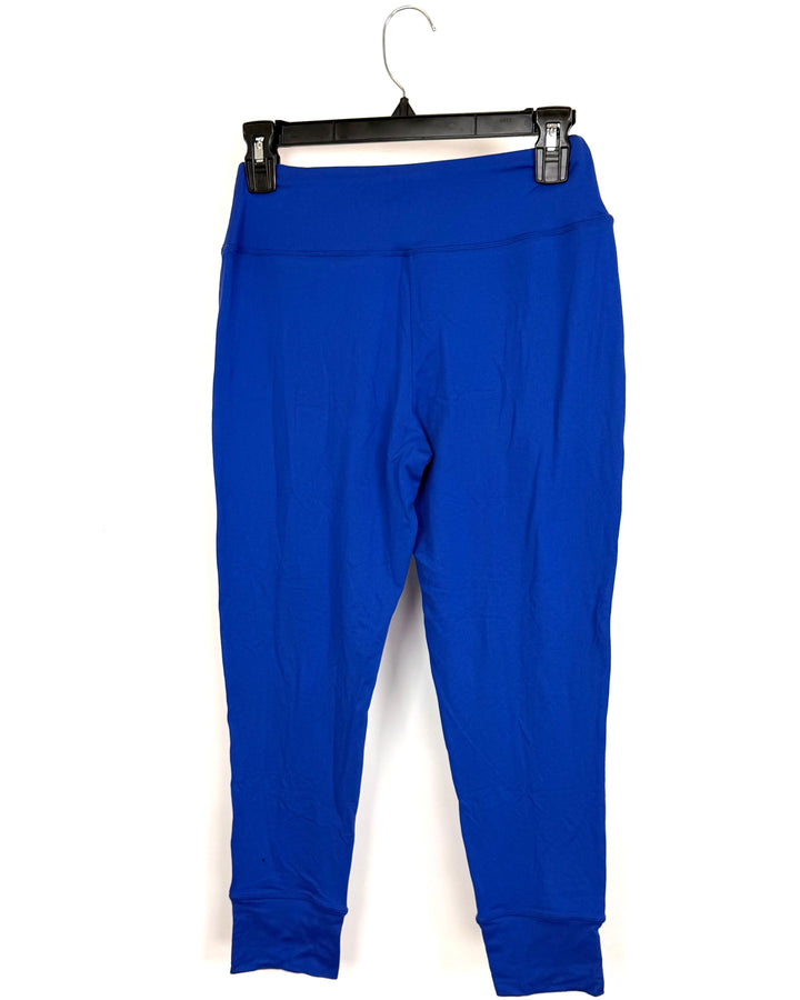 Royal Blue Capri Joggers - Size 0/2