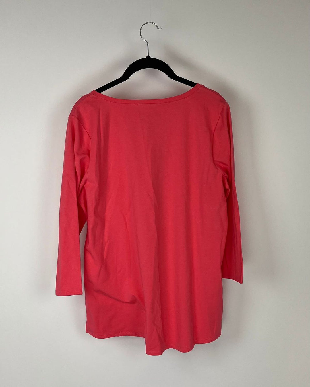 Bright Pink Long Sleeve Top - Size 6-8