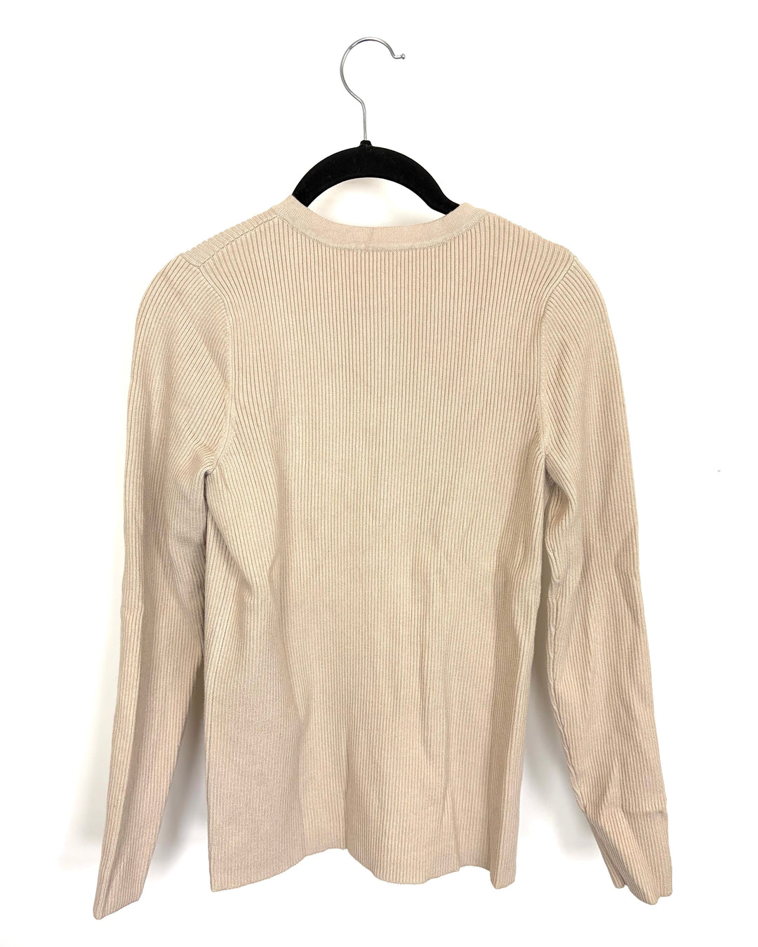 Tan Quarter Button Down Top - Size 2/4