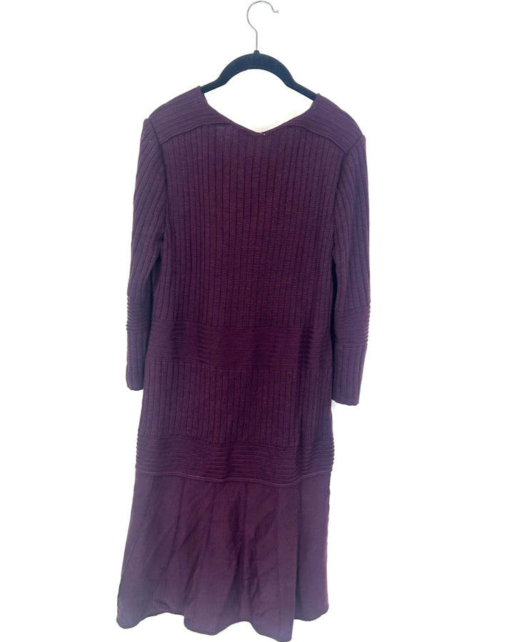 Purple Knit Dress - Size 8/10