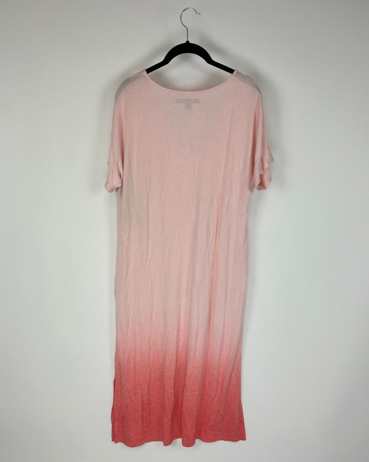 Pink Ombre Nightgown - Small and 2X