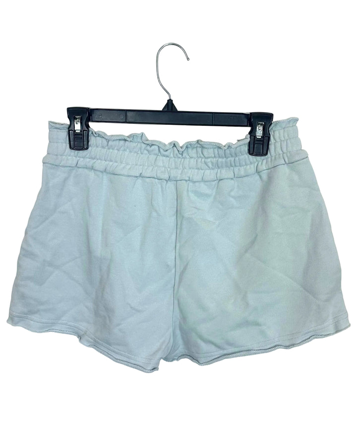 Light Blue Cinch Shorts - Size 0/2, 2/4