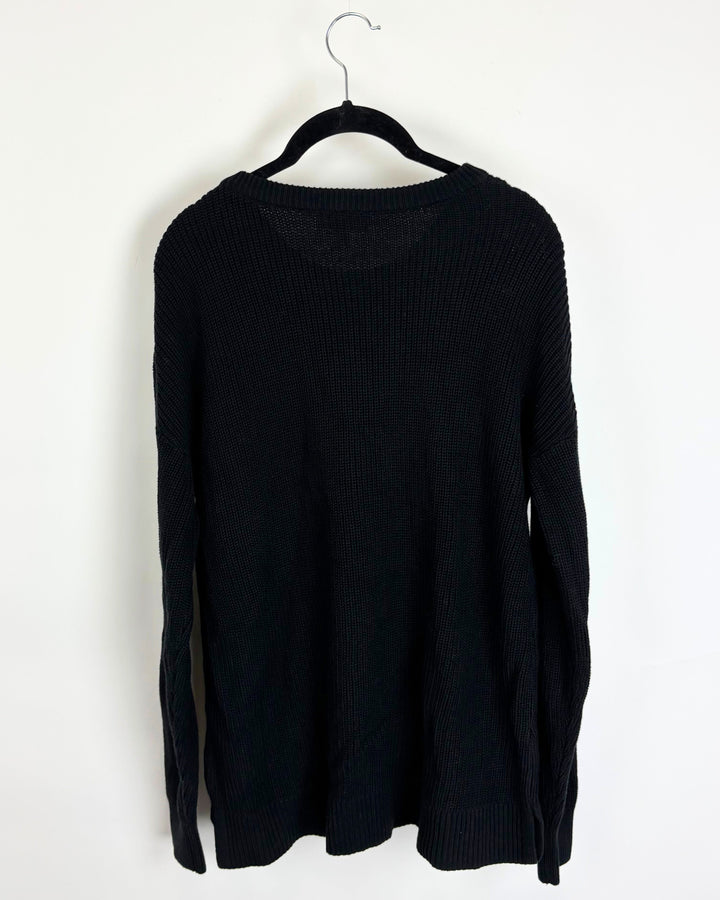 Kim Gravel "Merry and Bright" Black Sweater - 2/4