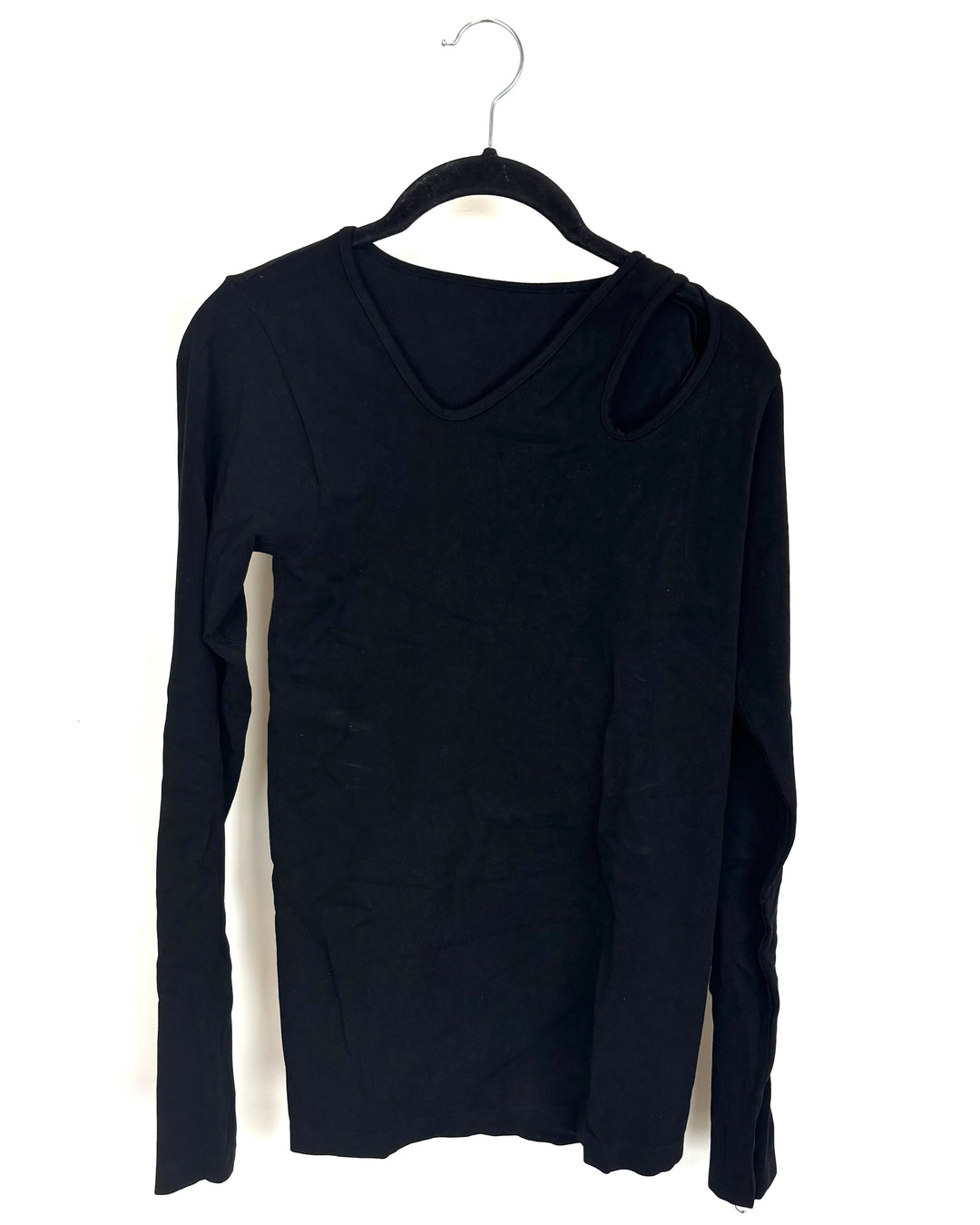 Black Cutout Long Sleeve - Size 2/4