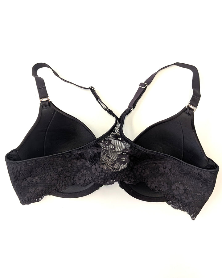 Midnight Black Lace Bra - 34B