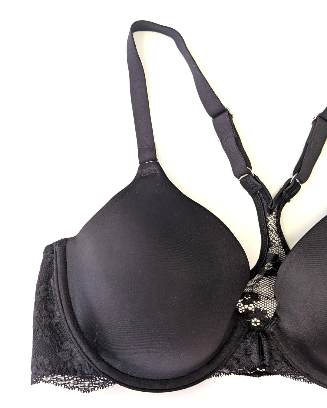 Midnight Black Lace Bra - 34B