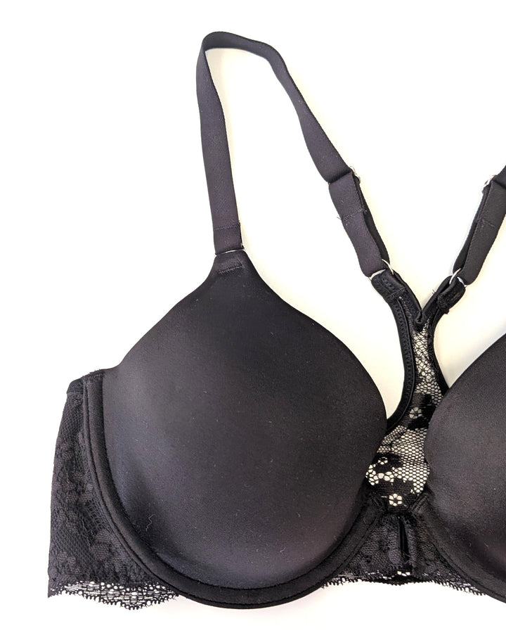 Midnight Black Lace Bra - 34B