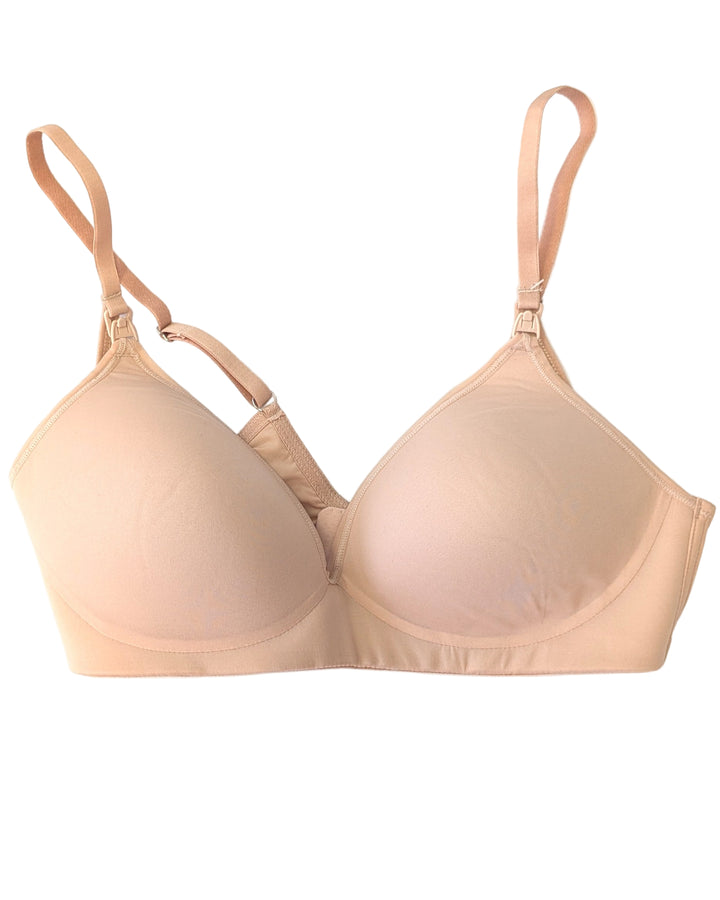 Nude Wireless Nursing Bra - 34B