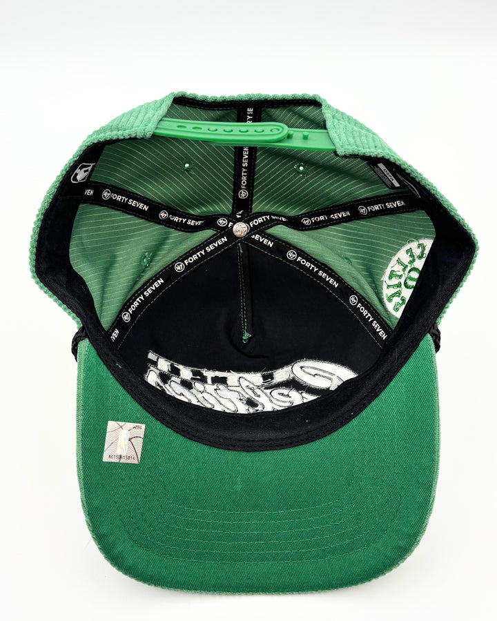 47 Brand Boston Celtics Green Corduroy Hat