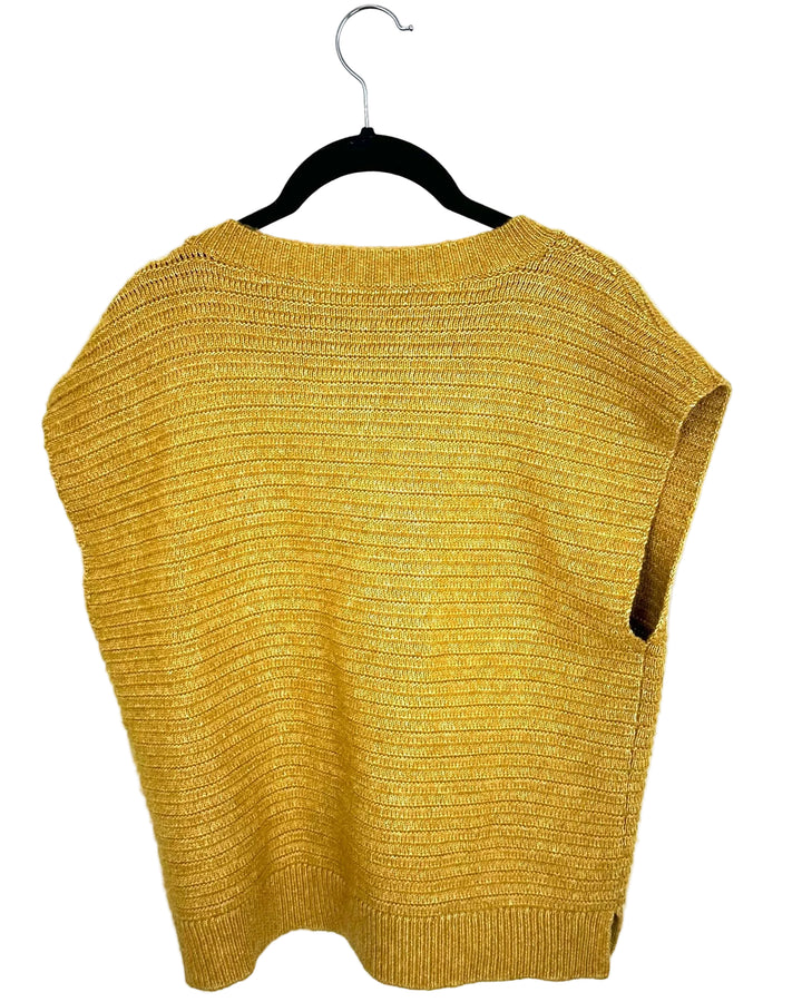 Yellow Knit Sweater Top - Size 6/8