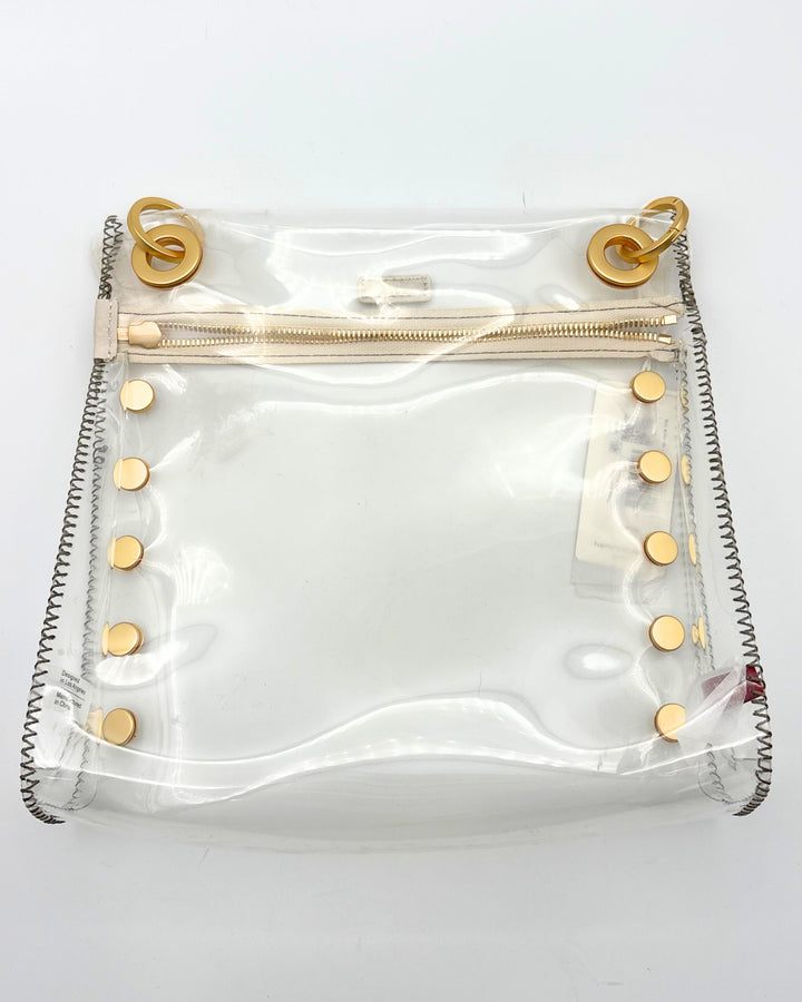 Hammitt Clear Bag With Gold Hardware