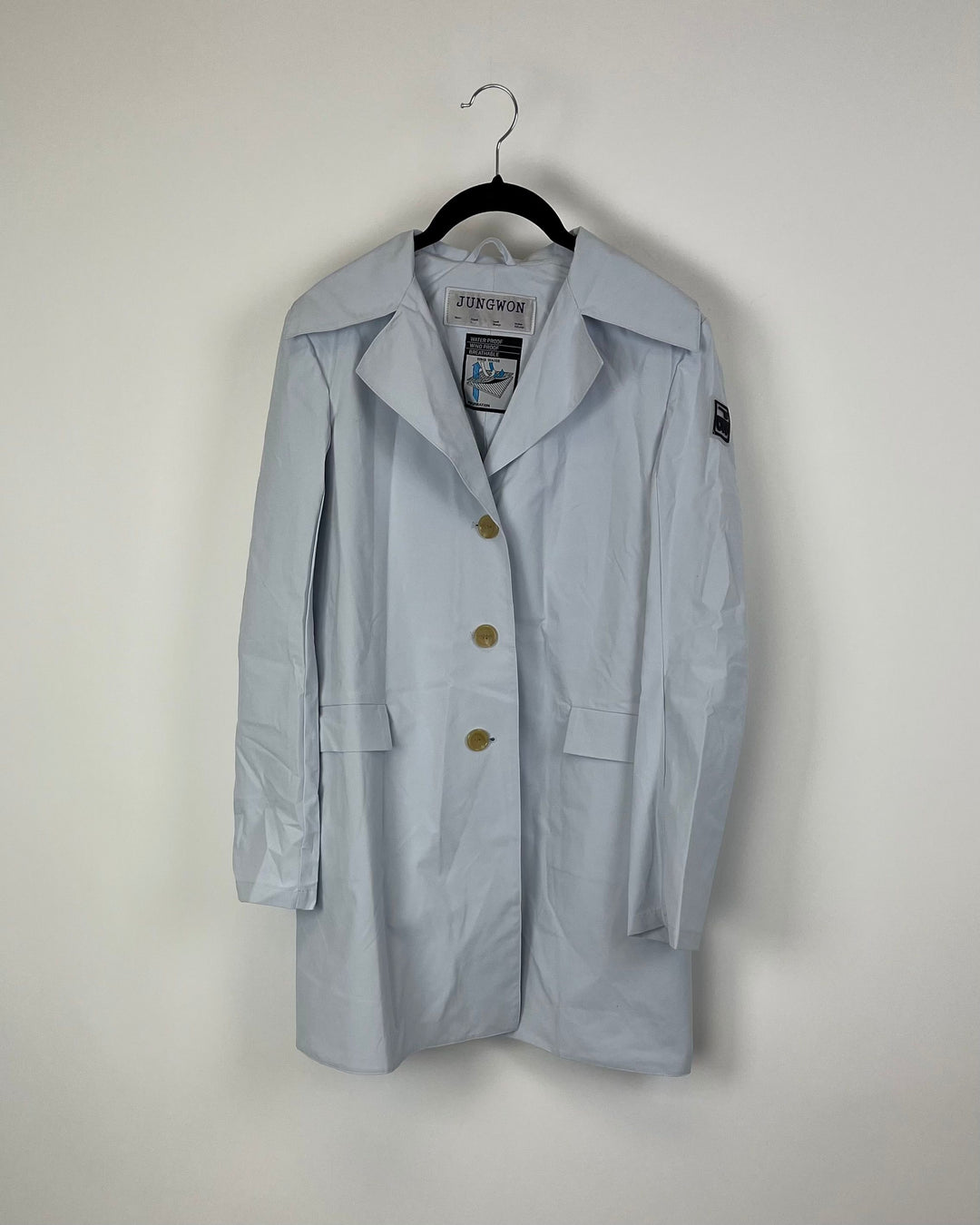 Blue Waterproof Jacket - Size 4-6