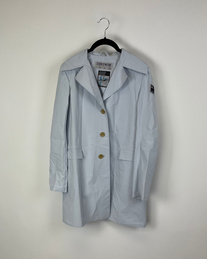 Blue Waterproof Jacket - Size 4-6