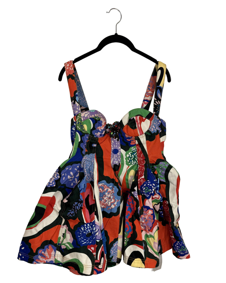 Abstract Detailed Dress- Size 2/4
