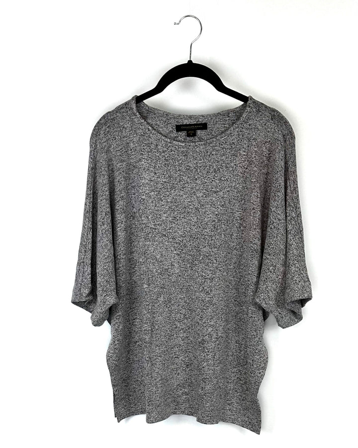 Heather Gray Pajama Top - Small