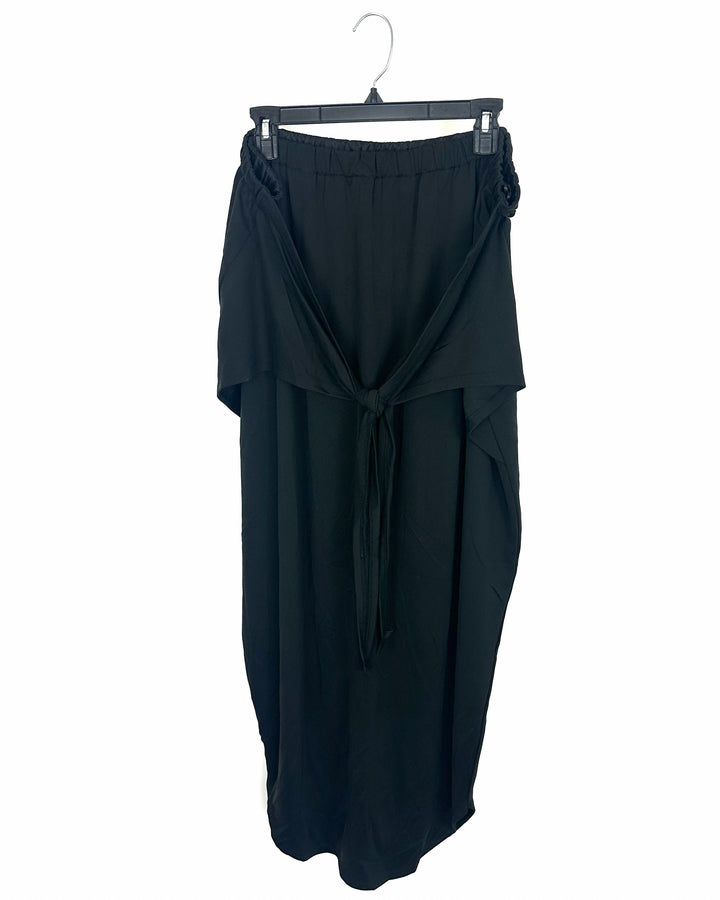 Long Black Skirt- Size 18/20