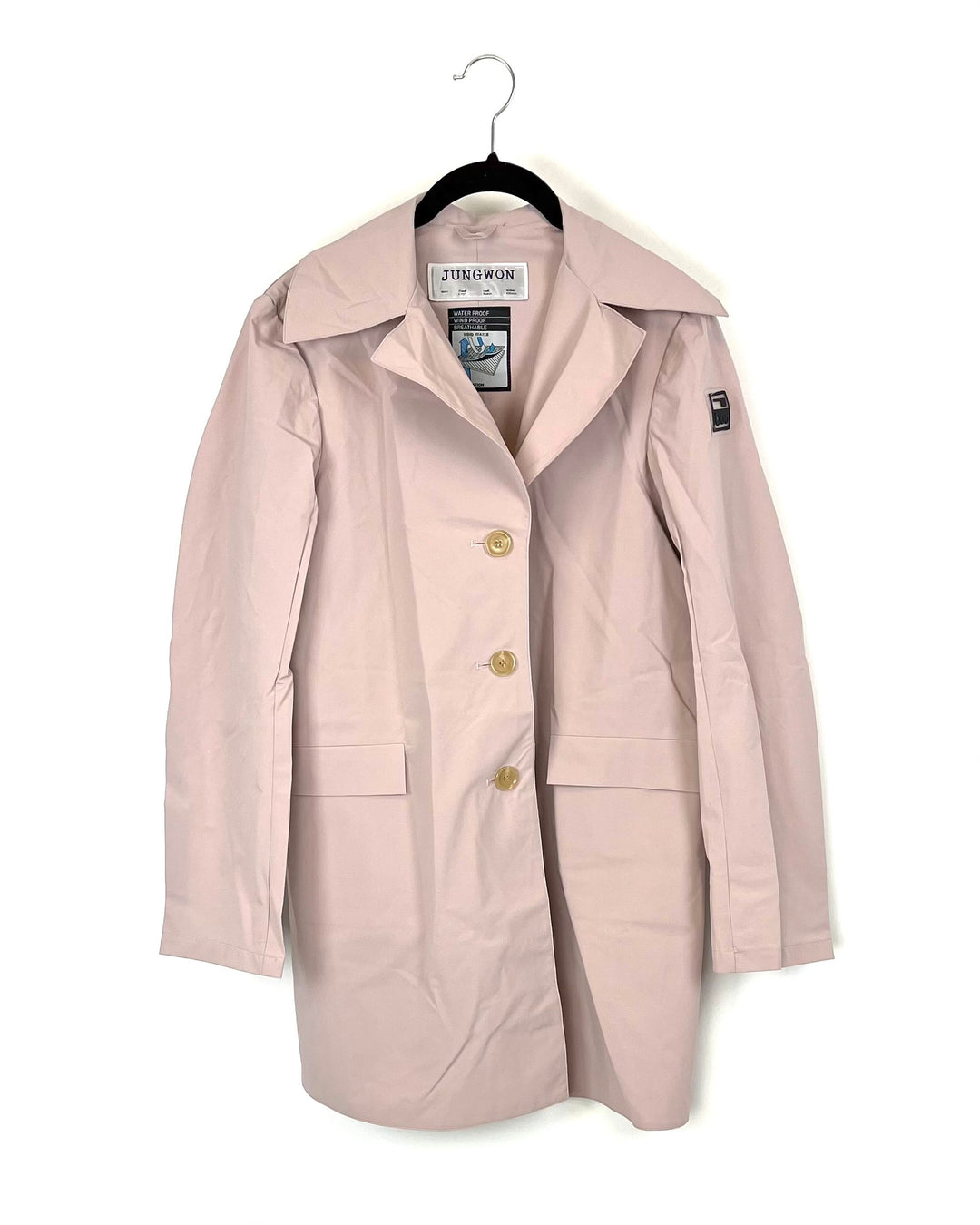 Pink Waterproof Jacket - Size 4-6