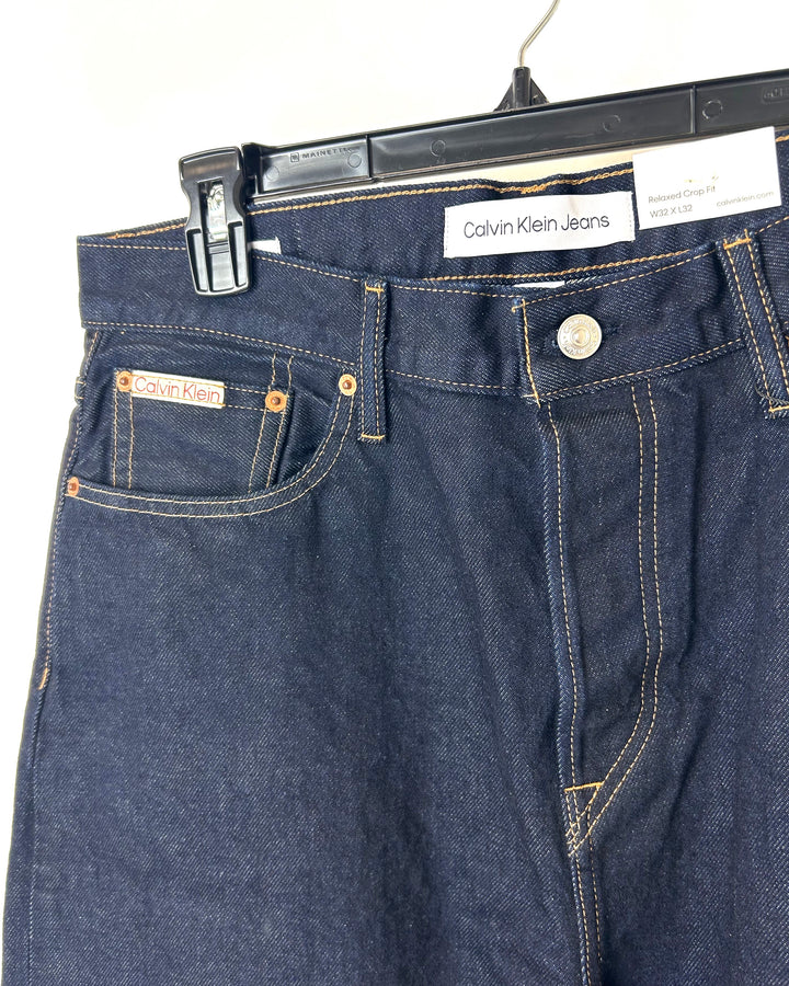 MENS Relaxed Crop Fit Jeans - W32 X L32
