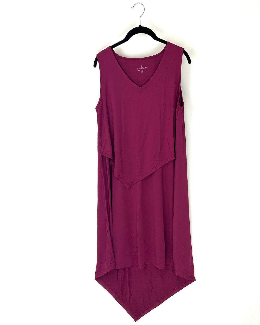 Plum Asymmetrical Dress - Size 10/12