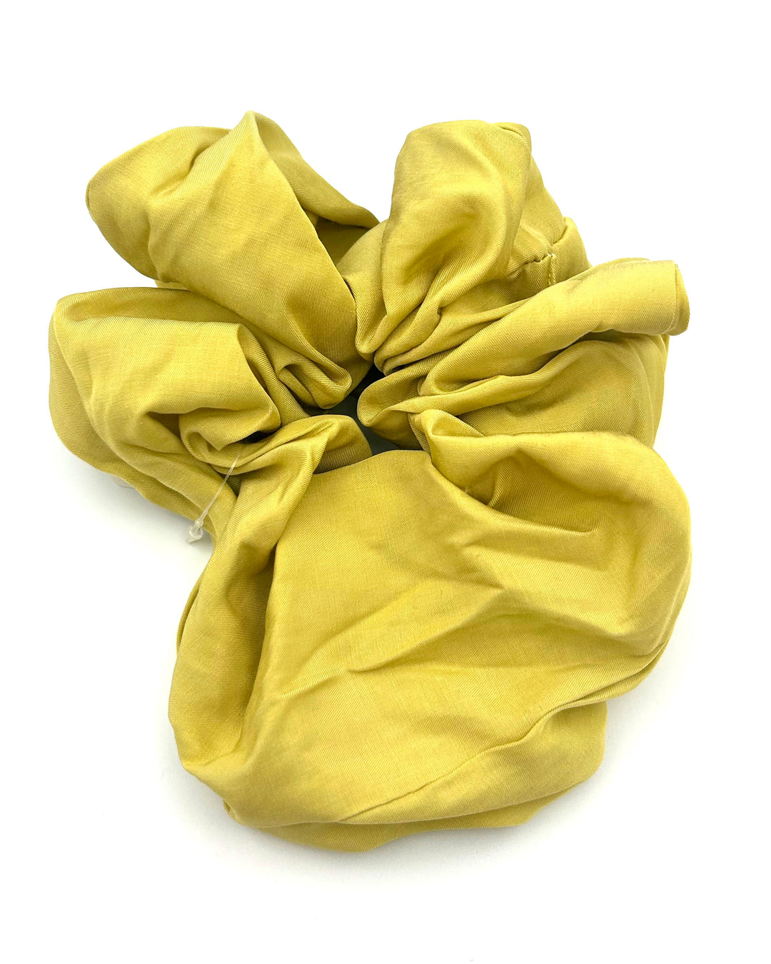 Pale Yellow Jumbo Scrunchie