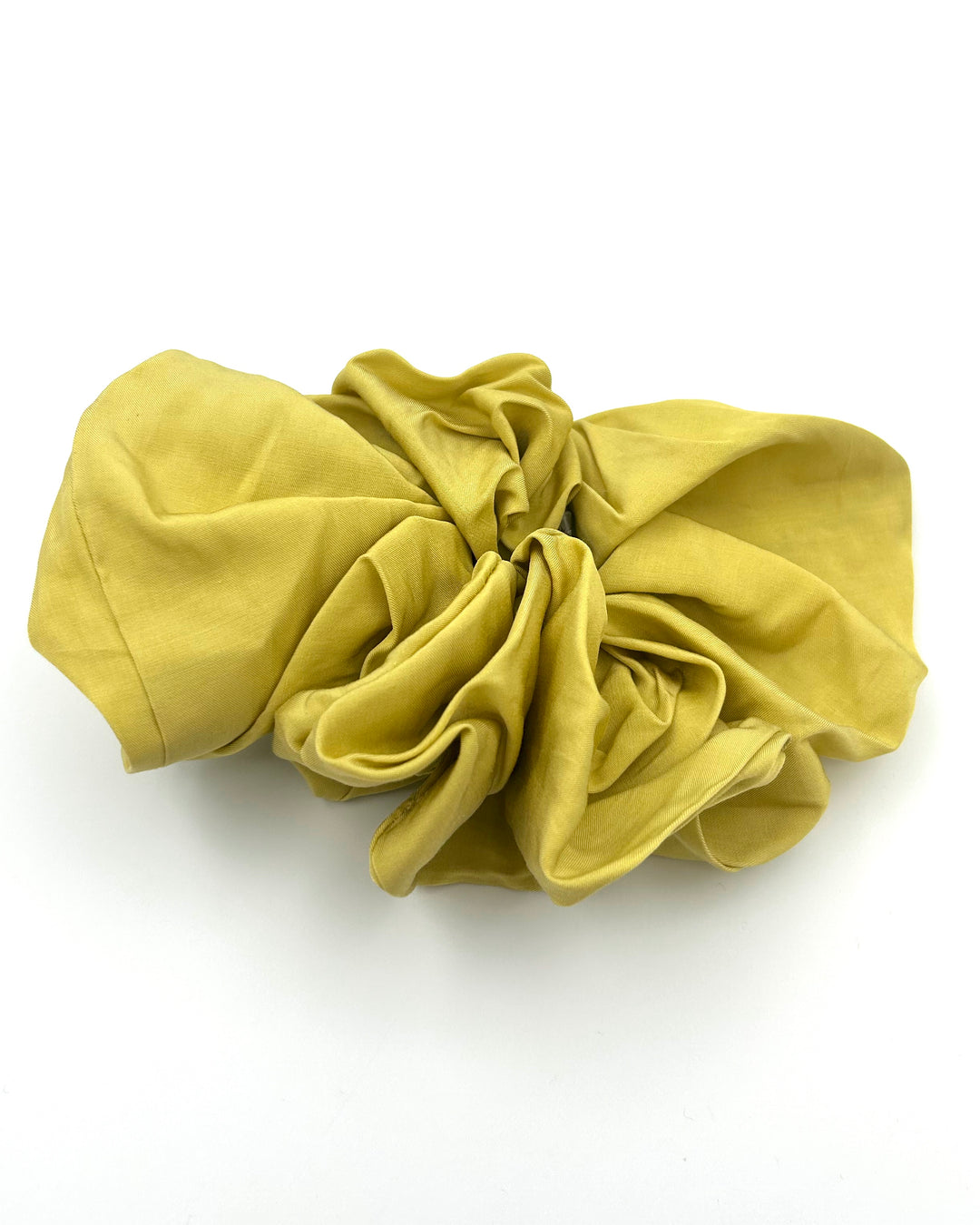 Pale Yellow Jumbo Scrunchie