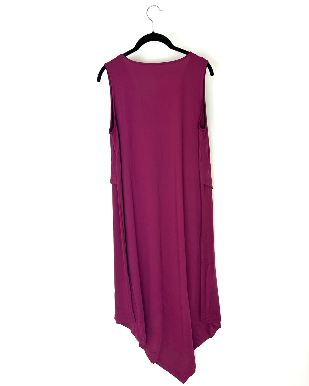 Plum Asymmetrical Dress - Size 10/12